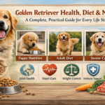 Golden Retriever health diet and nutrition