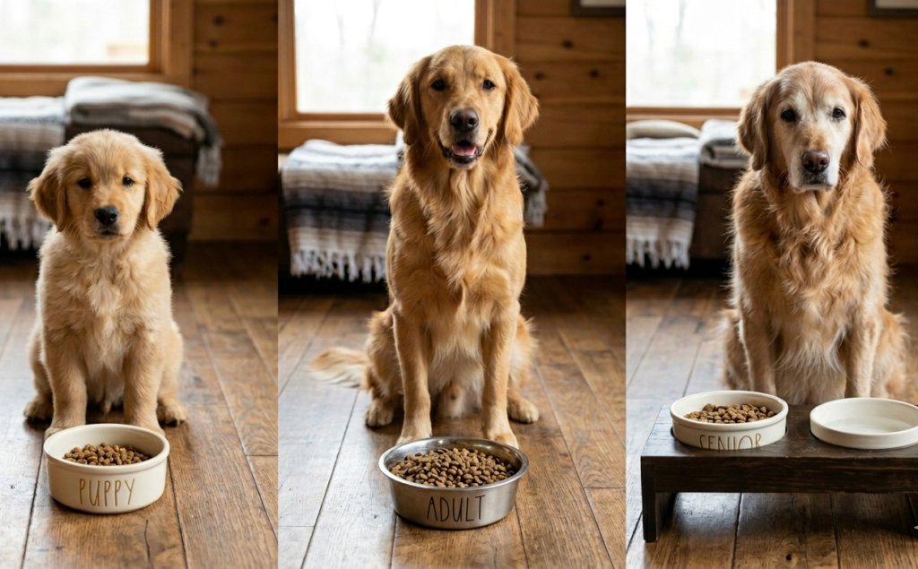 Complete Golden Retriever Feeding Guide: Puppy to Senior