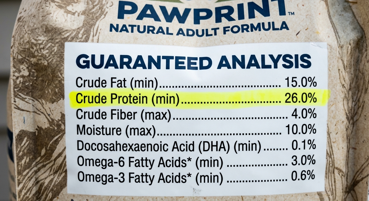 How to Read a Dog Food Label and Calculate Real Protein Grams