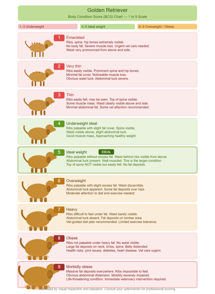 How to Use the Purina Body Condition Score (BCS)
