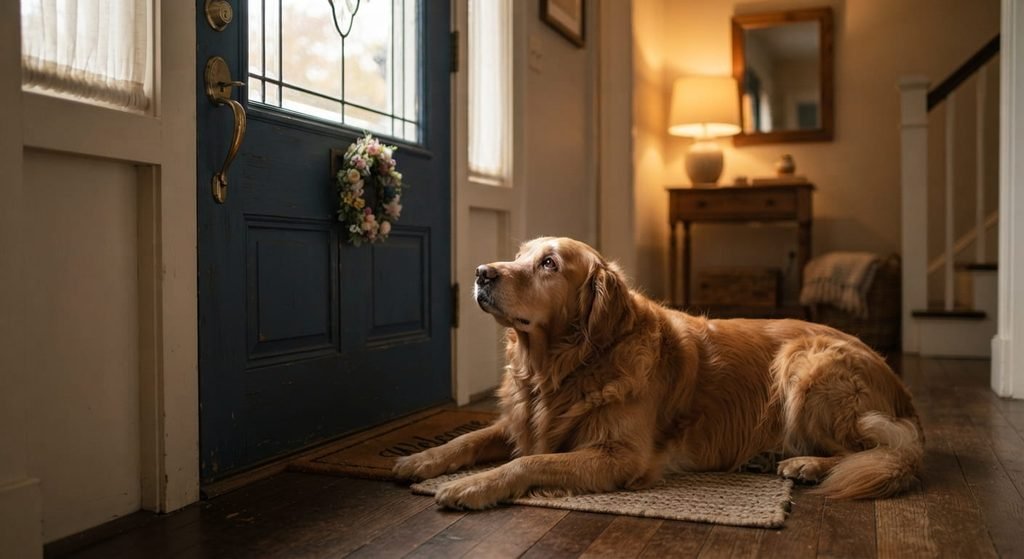 They're "velcro dogs" prone to separation anxiety