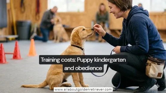 Training costs: Puppy kindergarten and obedience