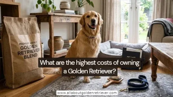 What are the highest costs of owning a Golden Retriever
